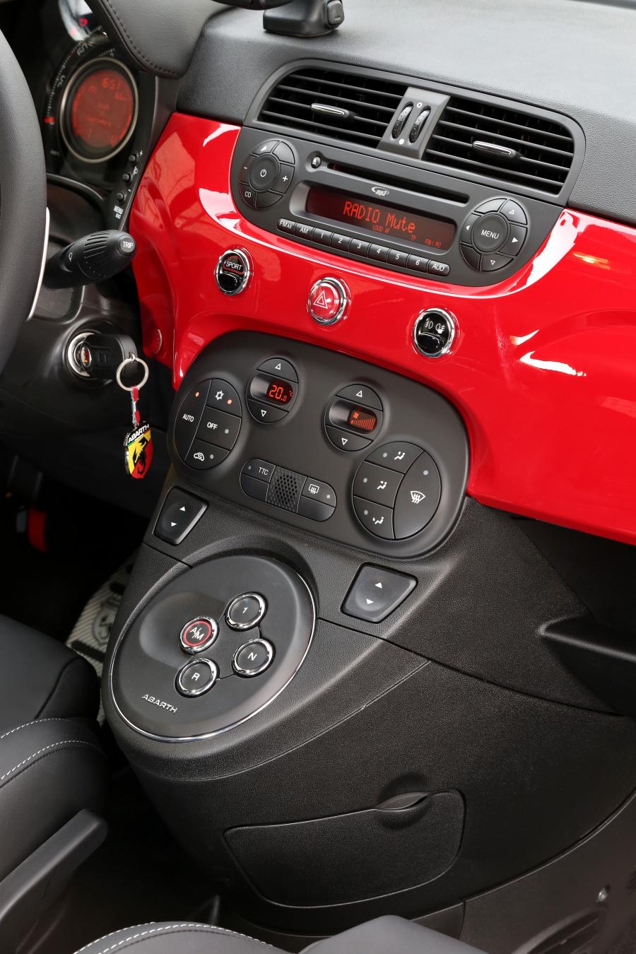Интерьер Abarth 595C Turismo 2012 года  (фото 12 из 54)